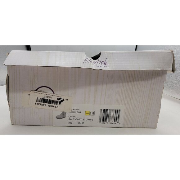 Blowfish Chillin Boot Sherpa Lined Salt Cattle Drive Womens Size 8 New With Box - Picture 14 of 14